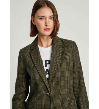 Pepe Jeans Blazer verde Daisy