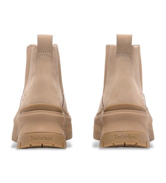 Timberland Stivaletti Chelsea in pelle Roxie Lane beige