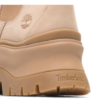 Timberland Roxie Lane beige chelsea ankelstvler i lder