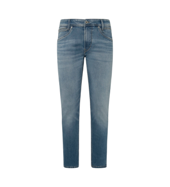 Pepe Jeans Blauwe taps toelopende jeans