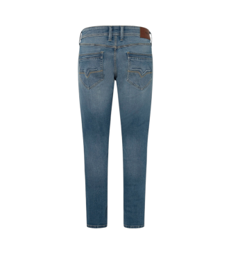 Pepe Jeans Blauwe taps toelopende jeans