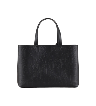 Armani Exchange Black shopping bag