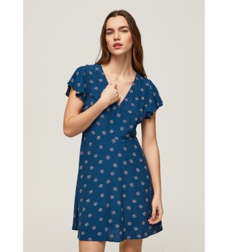 Pepe Jeans Vestido Becca azul