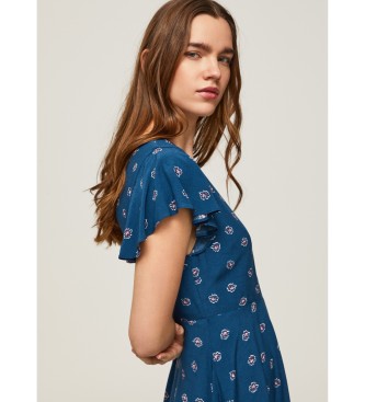 Pepe Jeans Vestido Becca azul