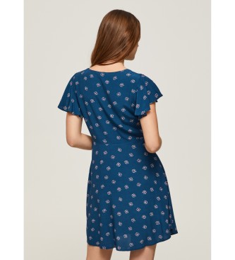 Pepe Jeans Vestido Becca azul