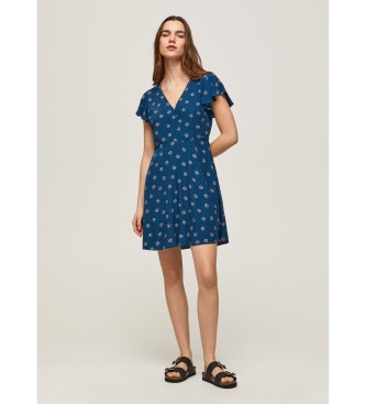 Pepe Jeans Vestido Becca azul