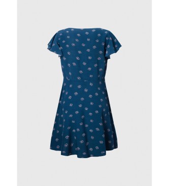 Pepe Jeans Vestido Becca azul