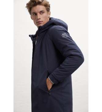 ECOALF Navy Pasu Coat