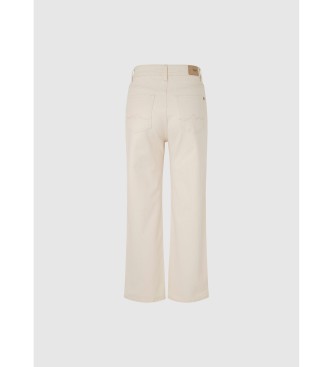 Pepe Jeans Uhw-jeans med brede ben, beige