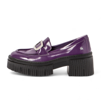 Art Mocassins en cuir 1372 lilas