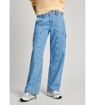 Pepe Jeans Jeans Loose St Hw Worker blue