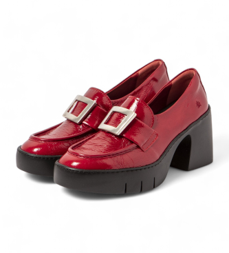 Art Mocassins en cuir 1655 rouge