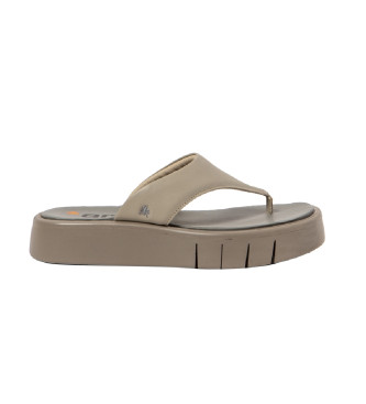 Art Sandales en cuir 1852 Malaga beige