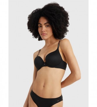 Tommy Hilfiger Ultraweicher Push-up-BH schwarz