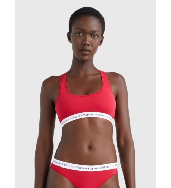 Tommy Hilfiger Bralette sfoderata Red Icon 2.0