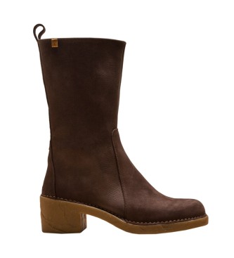 El Naturalista Lederstiefel N5662 Ticino braun -Hhe Absatz 5,5cm