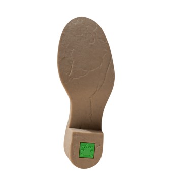 El Naturalista N5662 Piacevoli stivali in pelle marrone -Altezza tacco 5,5 cm-