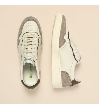 El Naturalista Sneaker N5840 Multi Material in pelle bianco sporco