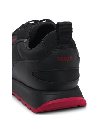 BOSS Sneakers in materiale misto con dettagli Neri