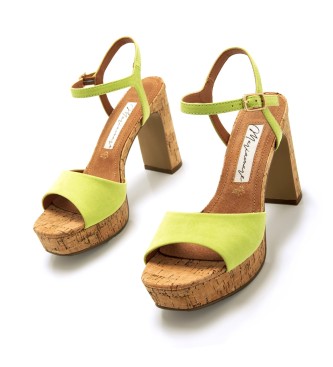 Mariamare Sandali 68425 giallo -Altezza tacco 9 cm