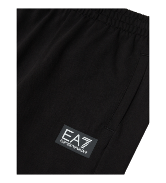 EA7 Jogginghose Logo schwarz