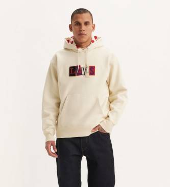 Levi's Felpa da skateboard beige