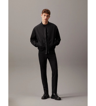 Calvin Klein Pantaln de Traje Slim negro