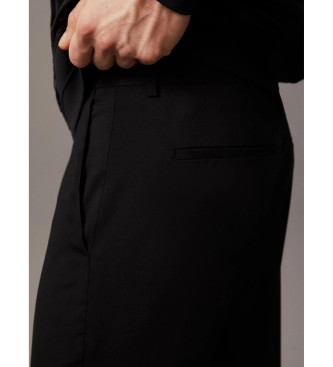 Calvin Klein Slim suit trousers black