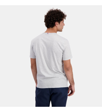 Le Coq Sportif Graues Basic-T-Shirt