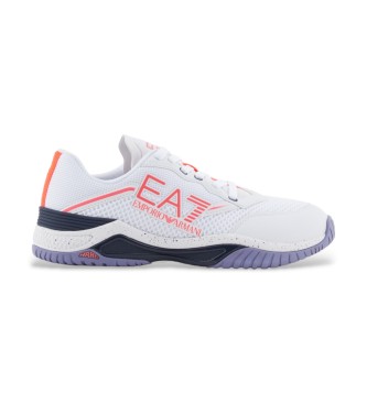 EA7 Chaussures de tennis blanches