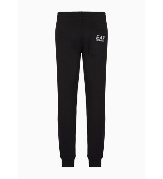 EA7 Pantaloni con logo serie nera