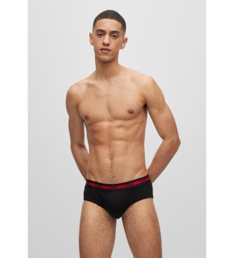 HUGO Pack 3 Black Triplet briefs