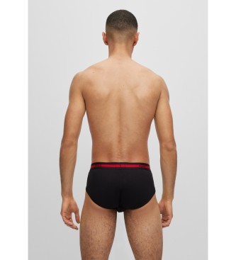 HUGO Pack 3 Black Triplet briefs