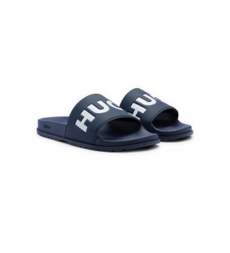 HUGO Flip-Flops Logo Strip navy