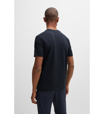 BOSS T-shirt Elastic navy