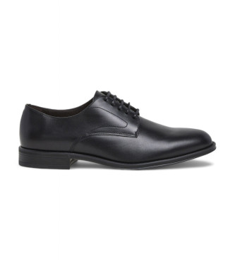 Hackett London Scarpe Duke Master in pelle nera