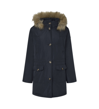 Pepe Jeans Parka Clementine blu scuro