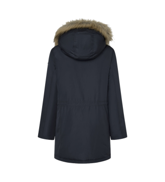 Pepe Jeans Parka Clementine blu scuro