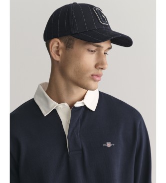 Gant Poloshirt im Rugger-Stil Heav Shield navy