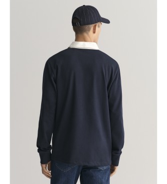 Gant Poloshirt im Rugger-Stil Heav Shield navy