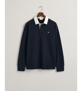 Gant Poloshirt im Rugger-Stil Heav Shield navy