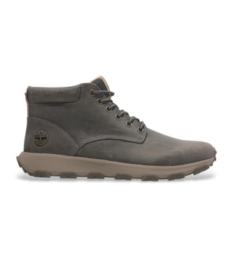 Timberland Winsor Park Mid Grau Leder Turnschuhe