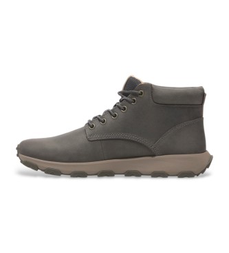 Timberland Winsor Park Mid Grau Leder Turnschuhe