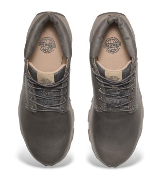 Timberland Winsor Park Mid Grau Leder Turnschuhe