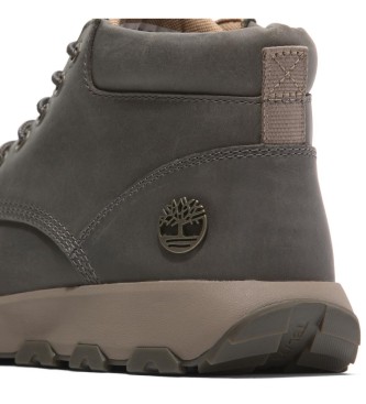 Timberland Winsor Park Mid Grau Leder Turnschuhe