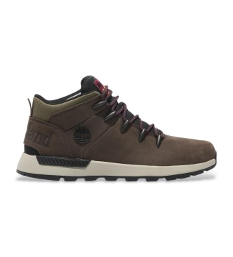 Timberland Sprint Trekker Mid sapatos de couro castanho