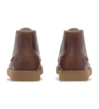 Timberland Stivali Chukka in pelle marrone medio Newmarket