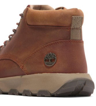 Timberland Winsor Park Mid usnjene superge rjave barve