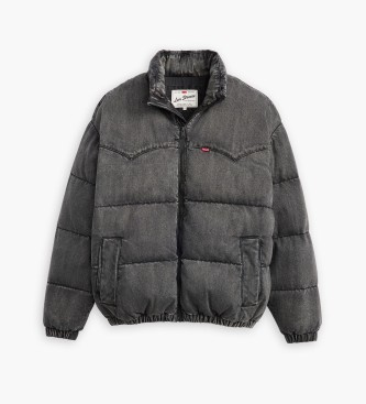 Levi's Super Pufferjas zwart