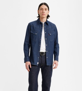 Levi's Shirt 54 Longhorn blue